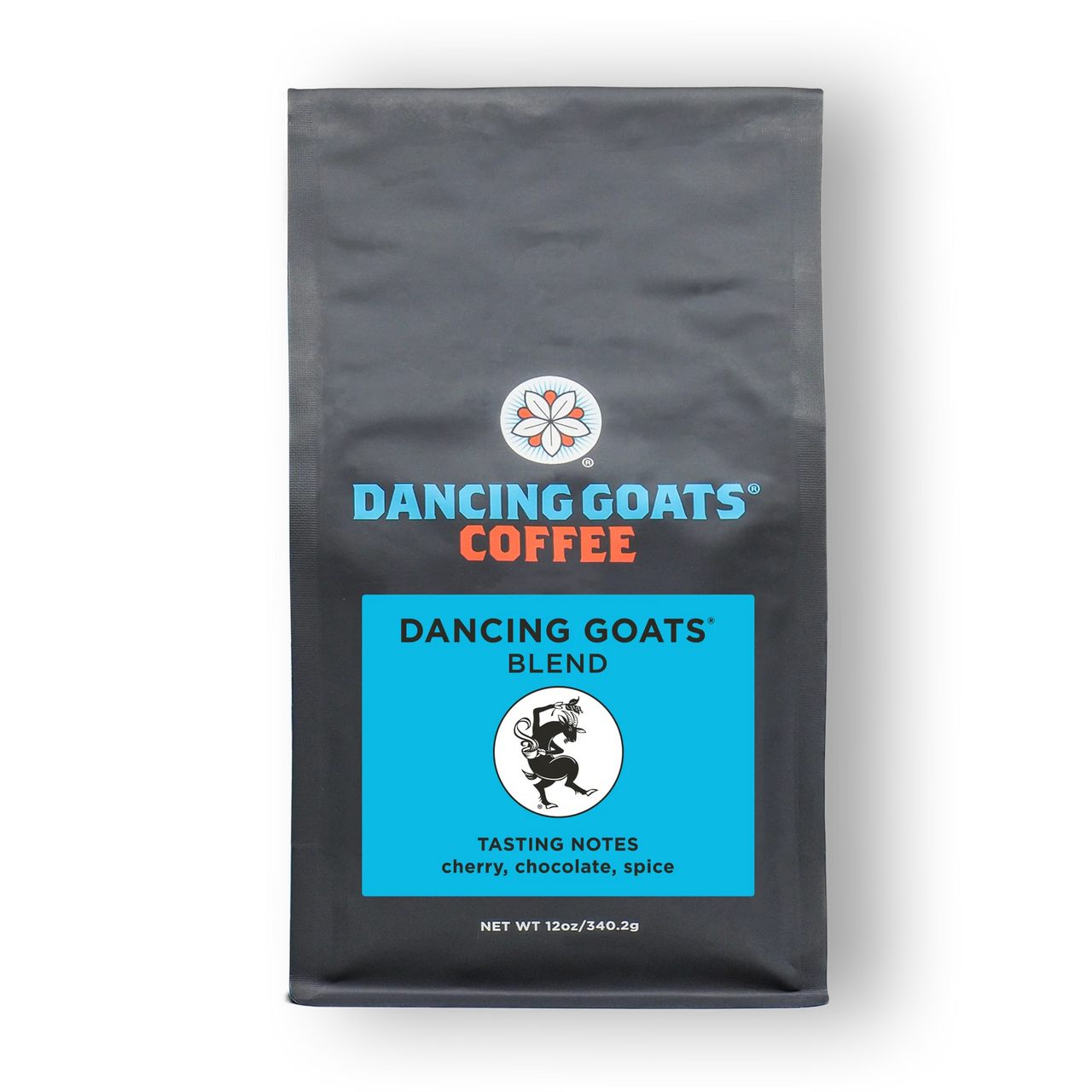 Dancing Goats Blend Whole Bean Coffee - 12 oz Bag