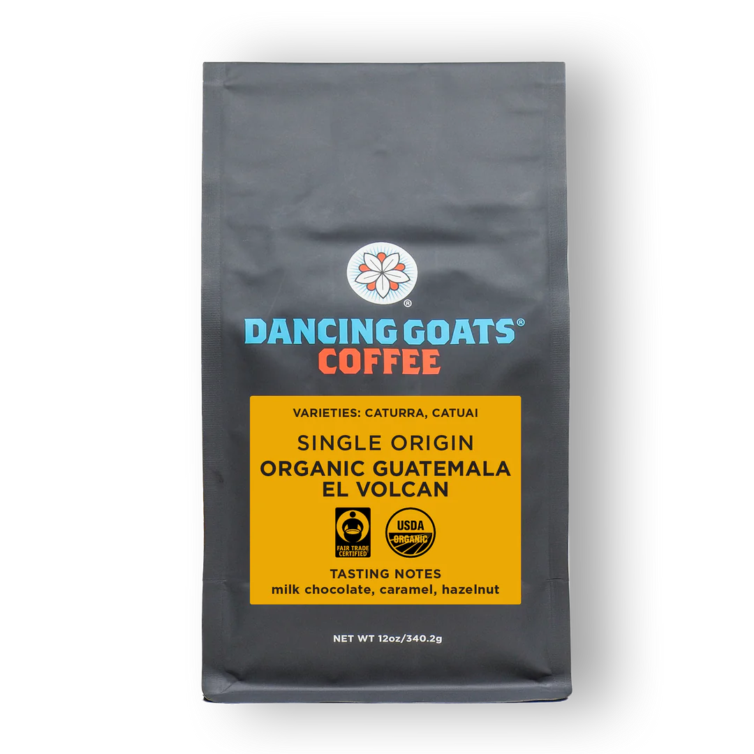 Organic Guatemala El Volcan FT Coffee - Whole Bean - 12 oz Bag