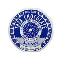 Thumbnail for Sea Salt 70% Dark Chocolate Disc 2.7 oz