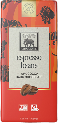 Thumbnail for Espresso Beans 72% Dark Chocolate