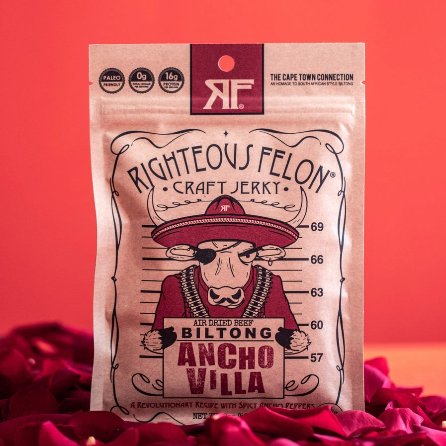 Ancho Villa Biltong (Air Dried Beef) 2 oz