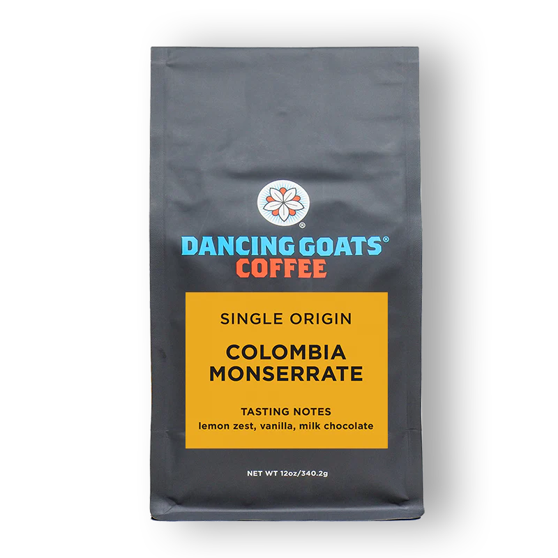 Colombia Monserrate Whole Bean Coffee - 12 oz Bag