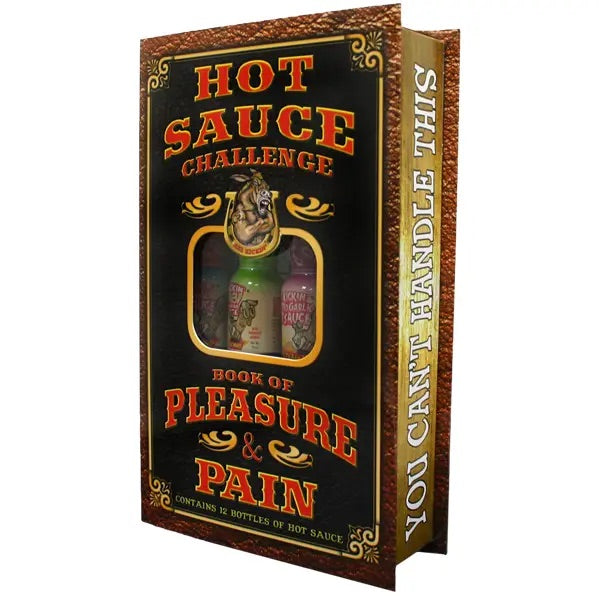 Hot Sauce Challenge Book of Pleasure Pain – Vine and Grind