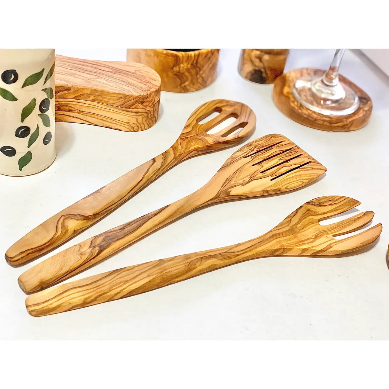 Olive Wood Cooking Spoon