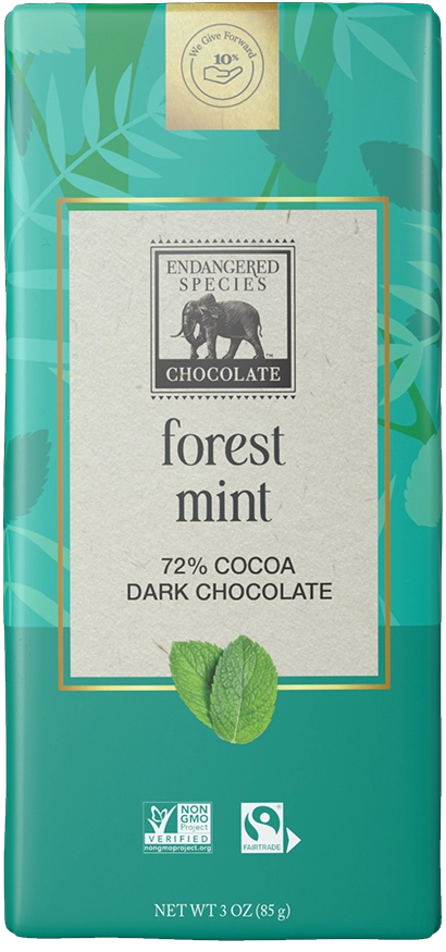 Forest Mint 72% Dark Chocolate