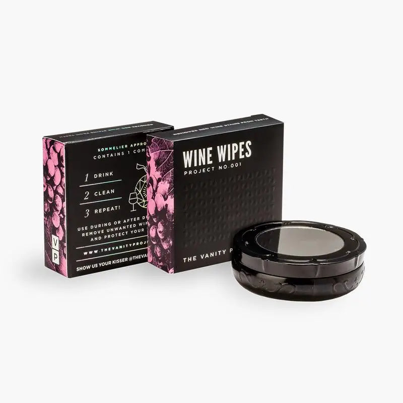 Compact Wine Wipes