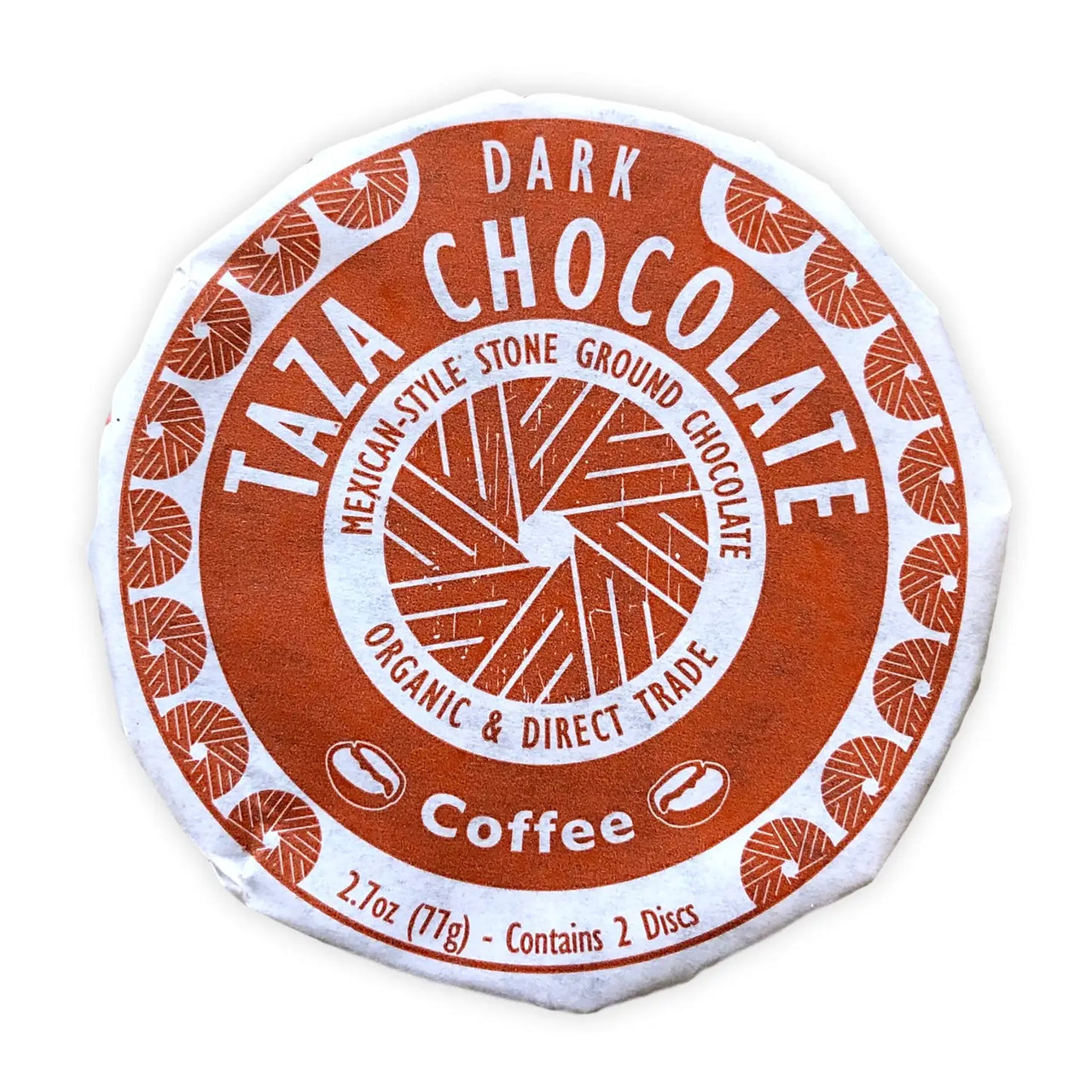 Coffee Dark Chocolate Disc 1.35 oz