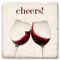 Thumbnail for Drink Coaster - Cheers! red wine