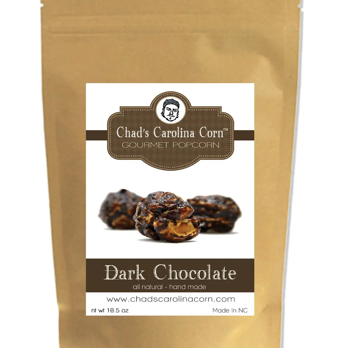 Dark Chocolate Popcorn - Chad's Carolina Corn