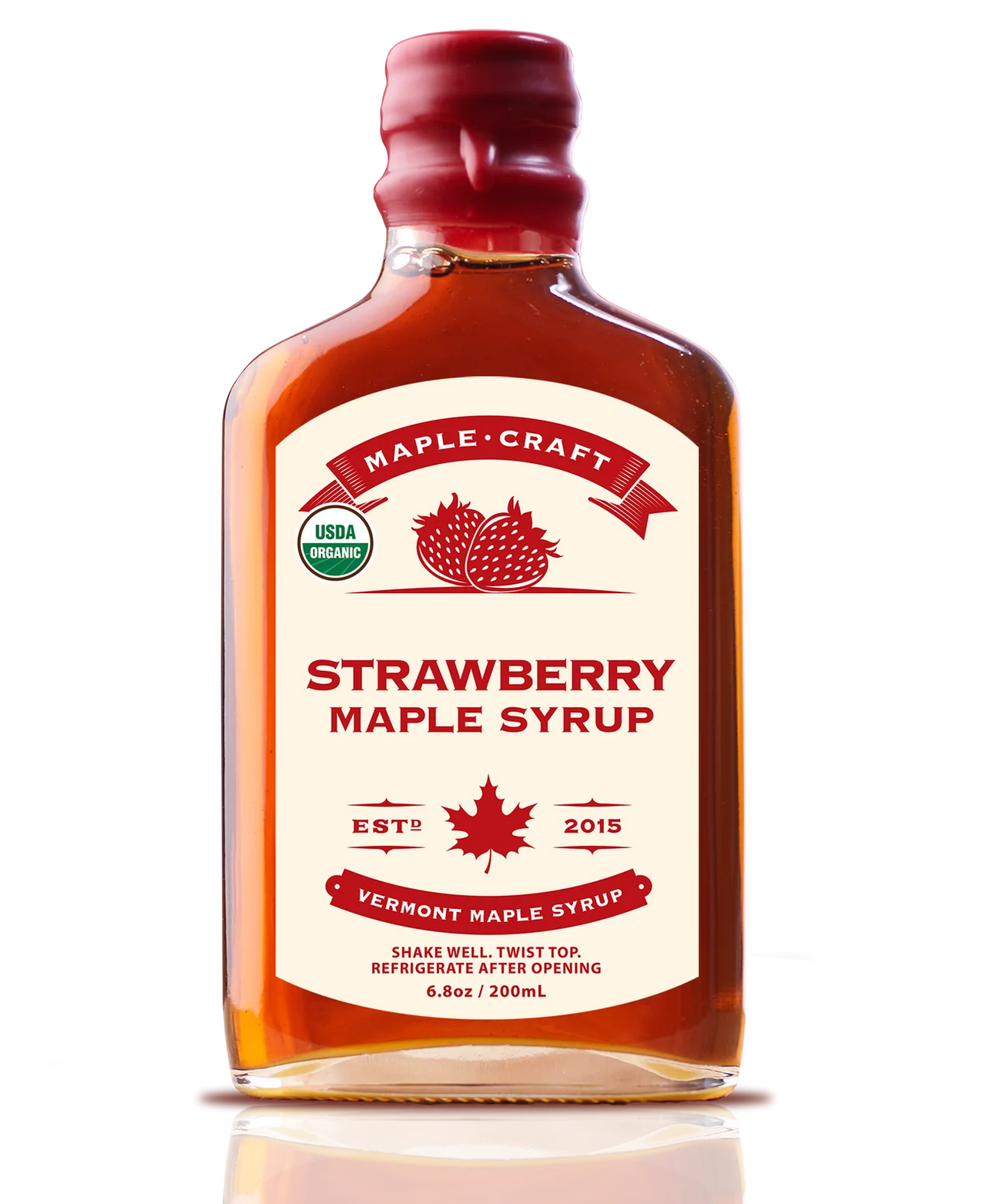 Strawberry Maple Syrup
