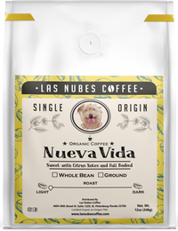 Thumbnail for Las Nubes Coffee, Nueva Vida (New Life), Light Roast, Whole Bean, 12 oz